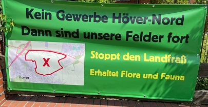 BI Höver Nord Plakat, Bild Stadt Sehnde © Stadt Sehnde