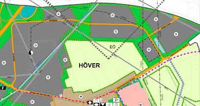 Bild F-Plan Höver Nord © Stadt Sehnde