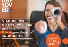 Plakat Gründungswettbewerb Hannover Impuls 2024