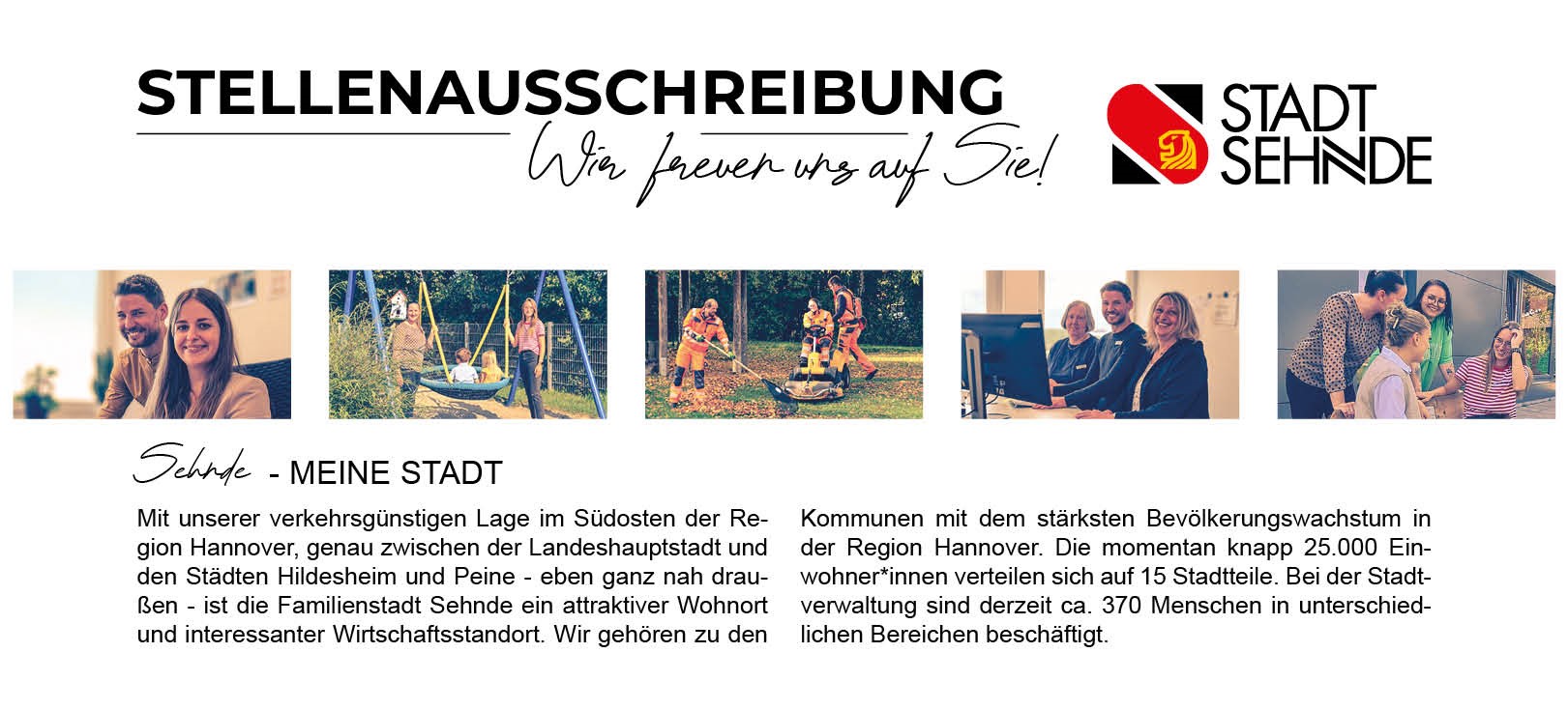 Stellenausschreibung - Header-Bild