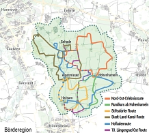 Mini Map Freizeitkarte © Stadt Sehnde